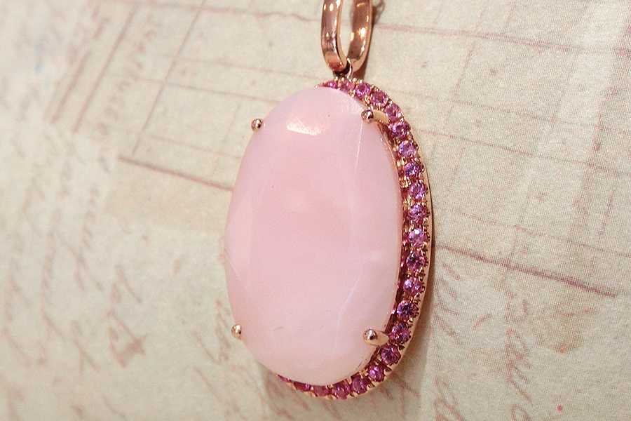 Pink・Green jewelry No.06