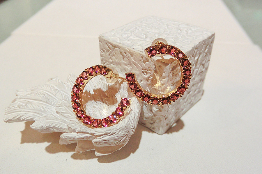 Pink・Green jewelry No.12